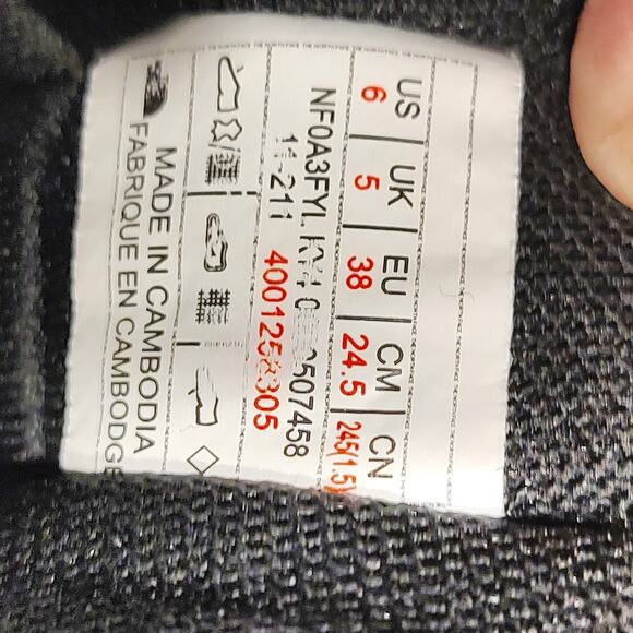 The North Face Black Sneakers Mens US 6 US Model NFOA3FYI main image 8
